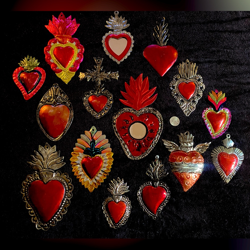 Sacred heart Milagros - Lot of 15!